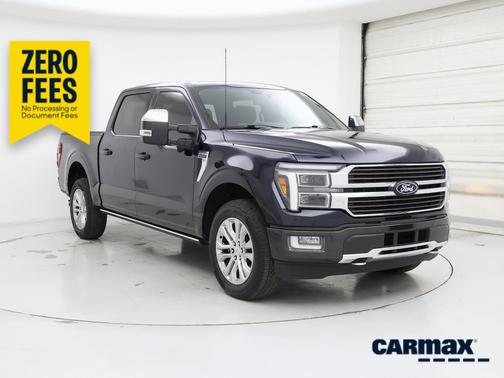 Blue 2024 Ford F-150 King Ranch