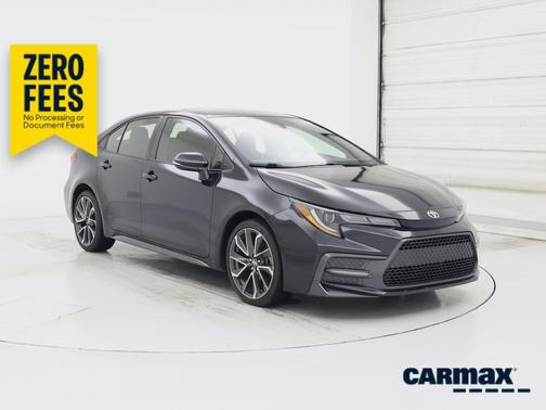 Black 2021 Toyota Corolla SE