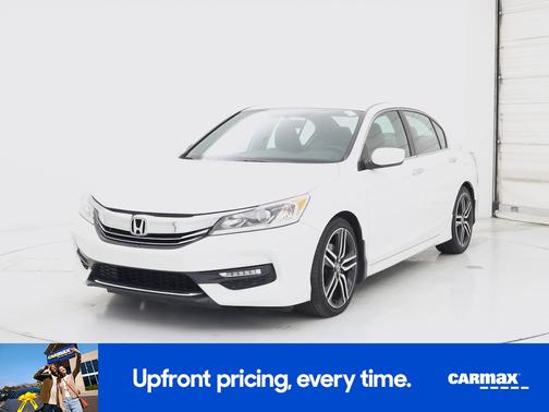 White 2017 Honda Accord Sport SE