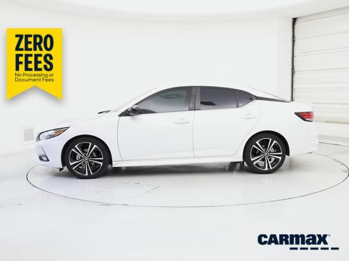White 2023 Nissan Sentra SR