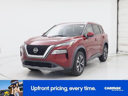 Red 2021 Nissan Rogue SV