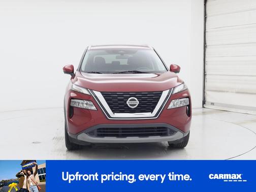 Red 2021 Nissan Rogue SV