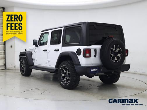 White 2021 Jeep Wrangler Unlimited Sport S