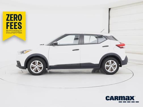 White 2020 Nissan Kicks S