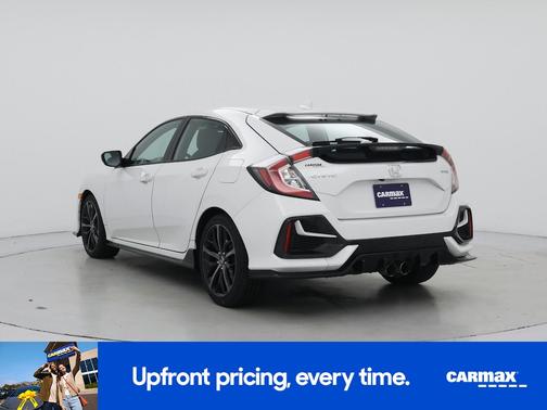 White 2020 Honda Civic Sport