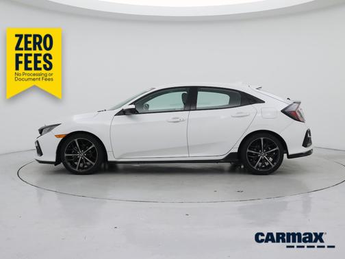 White 2020 Honda Civic Sport