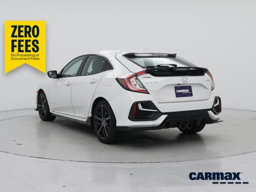 White 2020 Honda Civic Sport