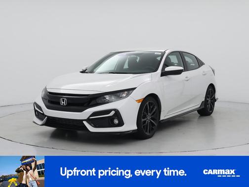White 2020 Honda Civic Sport