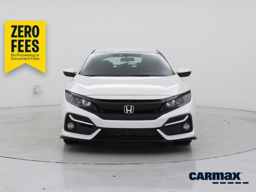 White 2020 Honda Civic Sport