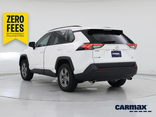 White 2025 Toyota RAV4 Hybrid LE