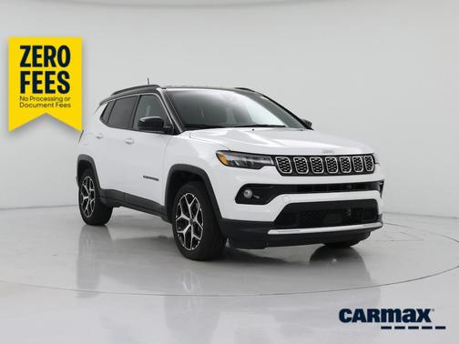White 2025 Jeep Compass Limited