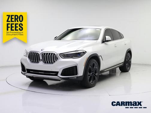 White 2020 BMW X6 xDrive40i