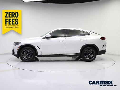 White 2020 BMW X6 xDrive40i