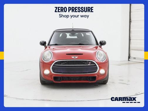Red 2017 MINI Convertible S