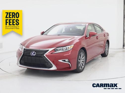 Red 2018 Lexus ES 300h