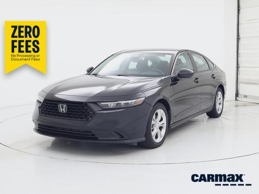 Black 2023 Honda Accord LX