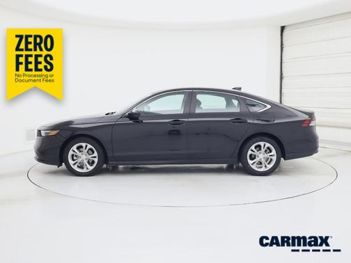 Black 2023 Honda Accord LX