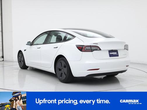 White 2021 Tesla Model 3 Long Range