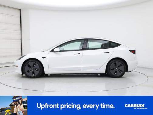 White 2021 Tesla Model 3 Long Range