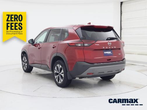 Red 2023 Nissan Rogue SV