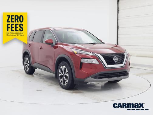 Red 2023 Nissan Rogue SV