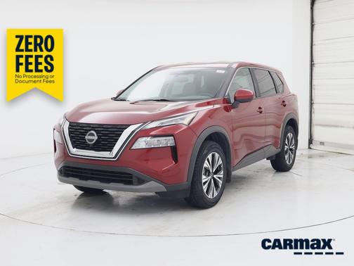 Red 2023 Nissan Rogue SV