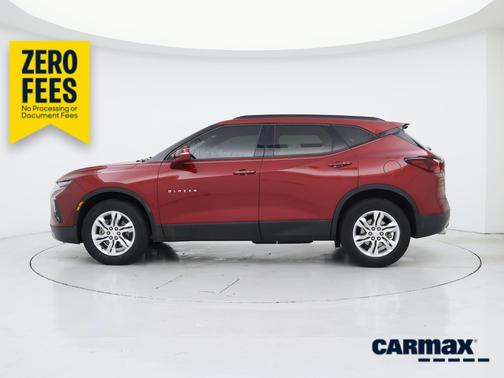 Red 2019 Chevrolet Blazer LT