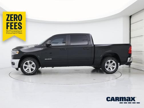 Black 2025 RAM 1500 Bighorn