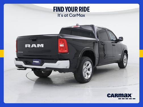 Black 2025 RAM 1500 Bighorn