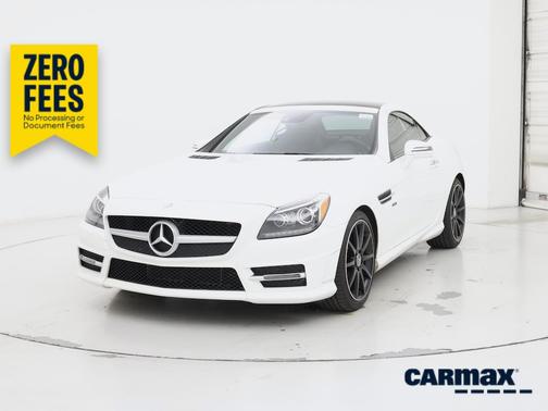 White 2015 Mercedes-Benz SLK-Class