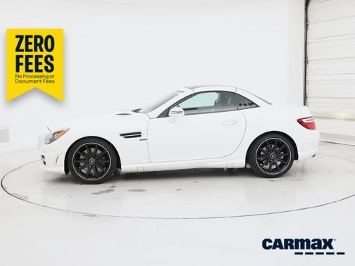 White 2015 Mercedes-Benz SLK-Class