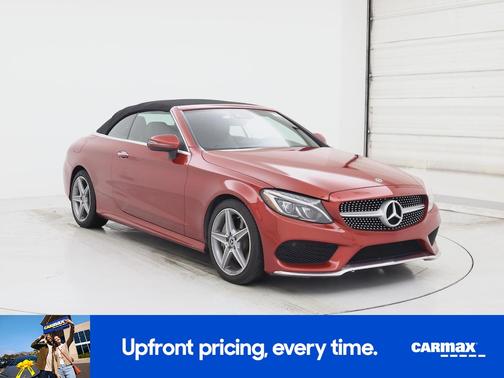 Red 2018 Mercedes-Benz C-Class