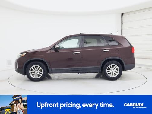 Burgundy 2015 Kia Sorento LX