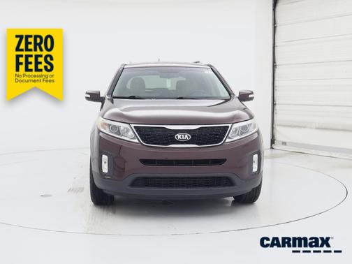 Burgundy 2015 Kia Sorento LX