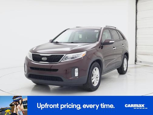 Burgundy 2015 Kia Sorento LX