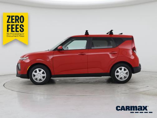 Red 2020 Kia Soul LX