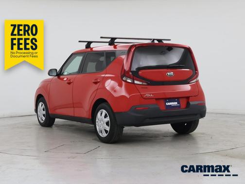 Red 2020 Kia Soul LX