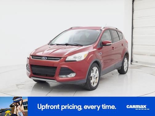 Red 2015 Ford Escape Titanium