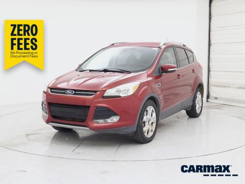 Red 2015 Ford Escape Titanium