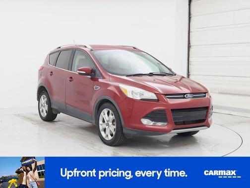 Red 2015 Ford Escape Titanium