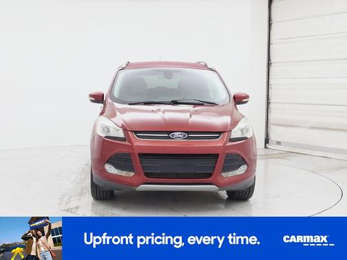 Red 2015 Ford Escape Titanium