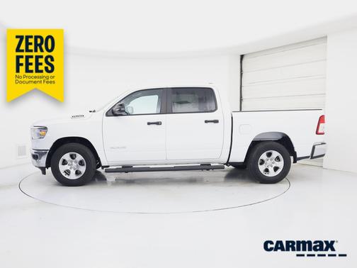 White 2024 RAM 1500 Bighorn