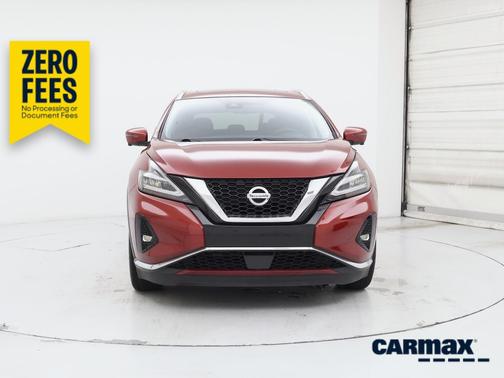 Red 2020 Nissan Murano Platinum