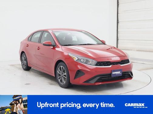 Red 2022 Kia Forte LXS