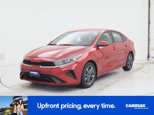 Red 2022 Kia Forte LXS