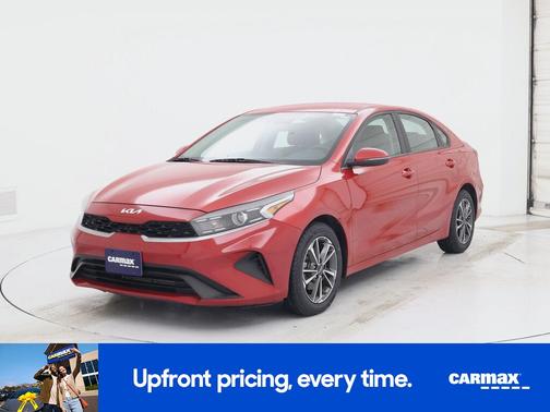 Red 2022 Kia Forte LXS