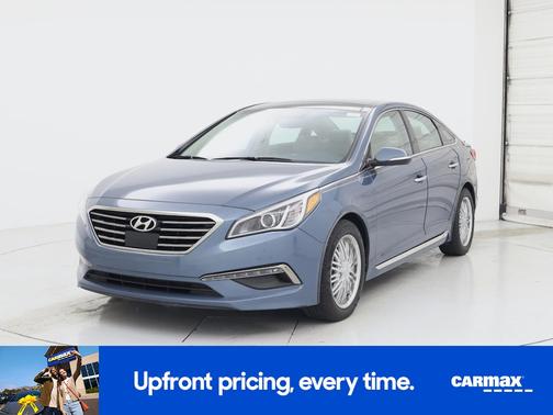 Blue 2015 Hyundai SONATA Limited