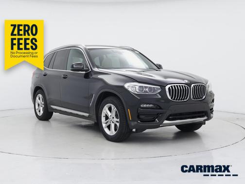 Black 2021 BMW X3 sDrive30i