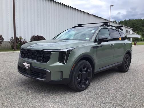 Jungle Green 2025 Kia Sorento X-Line EX