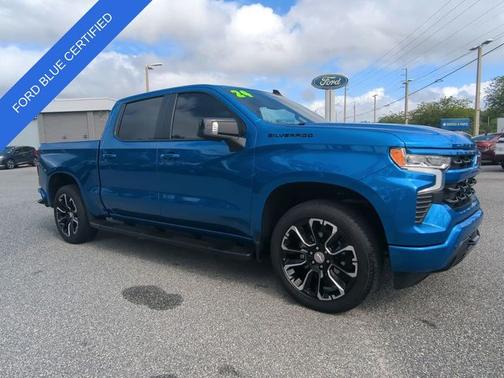 Glacier Blue Metallic 2024 Chevrolet Silverado 1500 RST